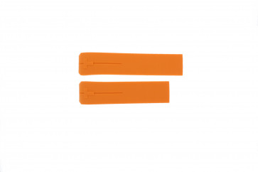 Tissot correa de reloj T013.420.A - T610026463 / T047.420.A Caucho / plástico Naranja 21mm