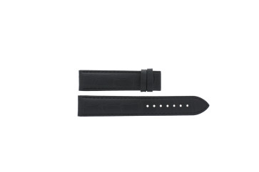 Tissot correa de reloj T055.417.A PRC 200 - T610032709  Piel de cocodrilo Negro 19mm