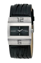 Correa de reloj Breil TW0461 Cuero Negro 30mm