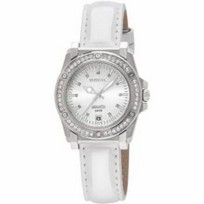 Correa de reloj Breil TW0797 Cuero Blanco 16mm