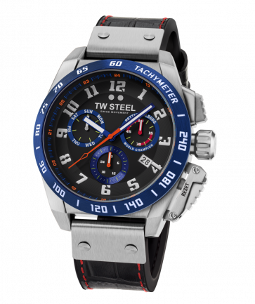 Correa de reloj TW Steel TW1019 Cuero Negro