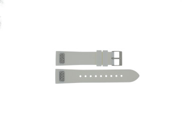 Correa de reloj Guess W0045L1 / Frontier Silicona Blanco 20mm