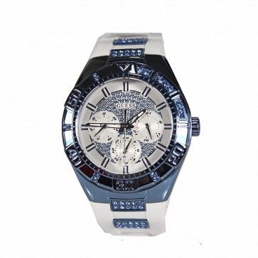 Correa de reloj Guess W0653L2 Plástico Blanco