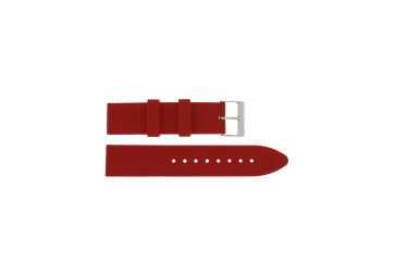 Correa de reloj Guess W0911L9 / G-Twist Caucho Rojo 20mm