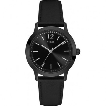 Correa de reloj Guess W0922G5 Cuero Negro