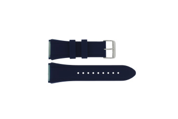 Correa de reloj Guess W1049G1 / Legacy Caucho Azul 27mm