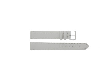 Correa de reloj Universal X104SWI / 18MM Cuero Blanco 18mm