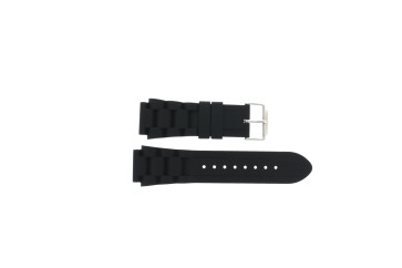 Other brand correa de reloj SL101 Silicona Negro 22mm