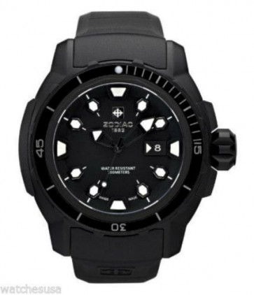 Correa de reloj Zodiac ZO8605 Caucho Negro