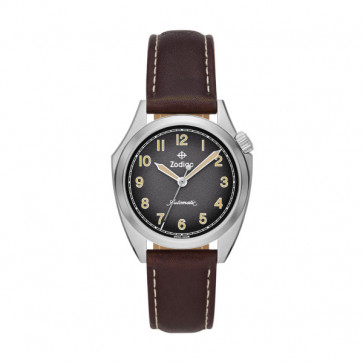 Correa de reloj Zodiac ZO9712 Cuero Marrón 20mm
