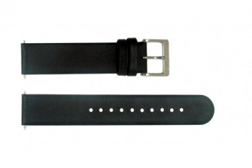 Correa de reloj Mondaine BM20029 Cuero Negro 18mm