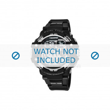 Correa de reloj Calypso K5674-1 Plástico Negro 14mm