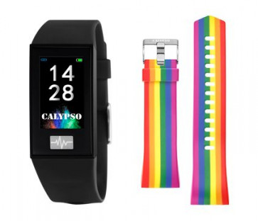 Correa de reloj Reloj inteligente Calypso K8500-7 Plástico Multicolor 13mm