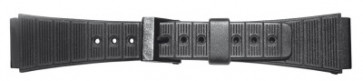 Correa de reloj Universal D146R1 Plástico Negro 20mm
