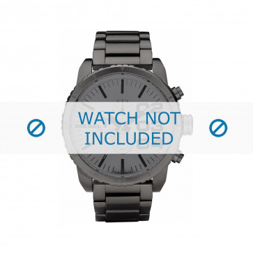 Diesel correa de reloj DZ4215 Metal Gris antracita 26mm