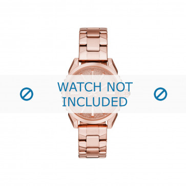 Diesel correa de reloj DZ5502 Metal Rosa 18mm