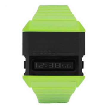 Correa de reloj Diesel DZ7197 Silicona Verde 30mm
