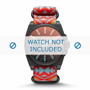 Correa de reloj Diesel DZ1635 Textil Multicolor 24mm