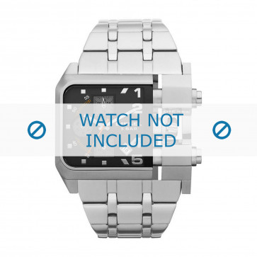 Diesel correa de reloj DZ4228 Metal Plateado 36mm