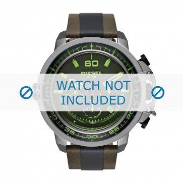 Correa de reloj Diesel DZ4407 Cuero Marrón 24mm