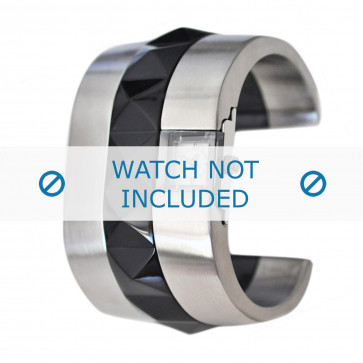 Diesel correa de reloj DZ5164 Metal Plateado 39mm