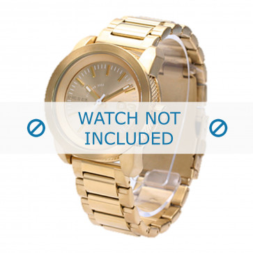 Diesel correa de reloj DZ5234 Acero inoxidable Dorado 20mm