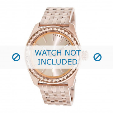 Diesel correa de reloj DZ5407 Acero inoxidable Rosa 20mm