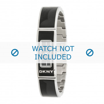 DKNY correa de reloj NY8760 Acero inoxidable Plateado 8mm