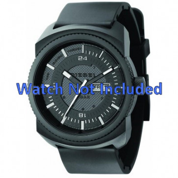 Correa de reloj Diesel DZ1262 Caucho Negro 26mm