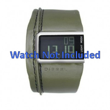 Correa de reloj Diesel DZ7053 Cuero Verde 28mm