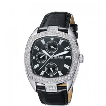Correa de reloj Esprit ES102022006 Cuero Negro 21mm