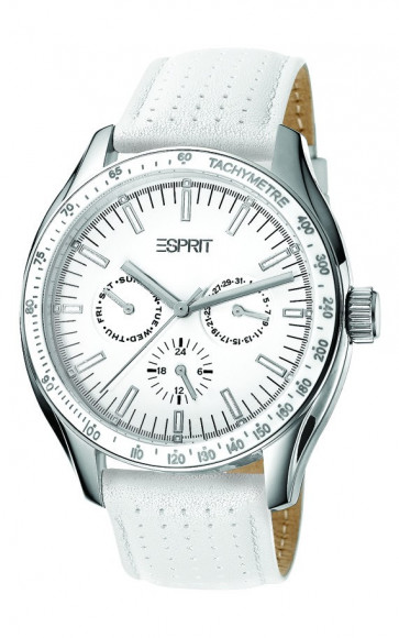 Correa de reloj Esprit ES103012 Cuero Blanco 21mm