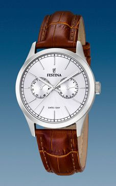 Correa de reloj Festina F16805.1 Cuero Marrón