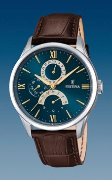 Correa de reloj Festina F16823/A Cuero Marrón