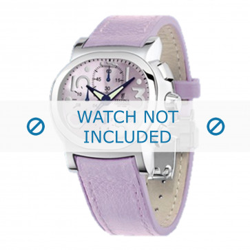 Festina correa de reloj F16125.8 Cuero Púrpura 23mm