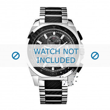 Guess correa de reloj 22513G1 Metal Plateado 24mm