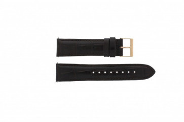 Correa de reloj Guess W95086G1 Cuero Marrón 22mm