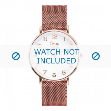 Ice Watch correa de reloj 012711 / 012710 / 012709 Metal Rosa 20mm