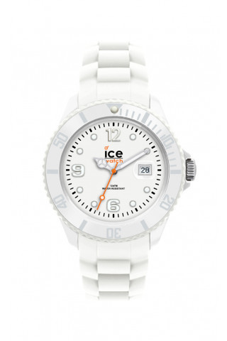 Correa de reloj Ice Watch SI.WE.B.S.09 / 004978 Caucho Blanco 22mm