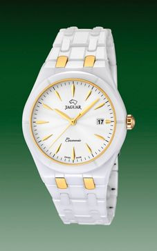 Correa de reloj Jaguar J676/1 Cerámica Blanco