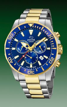 Correa de reloj Jaguar J862.1 Acero Bicolor