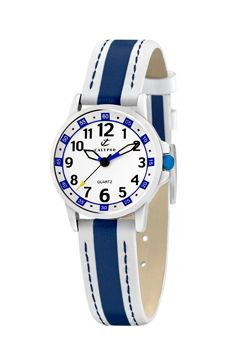 Correa de reloj Calypso k5212-1 Cuero Azul