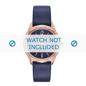 Correa de reloj Karl Lagerfeld KL4004 Cuero Azul 16mm