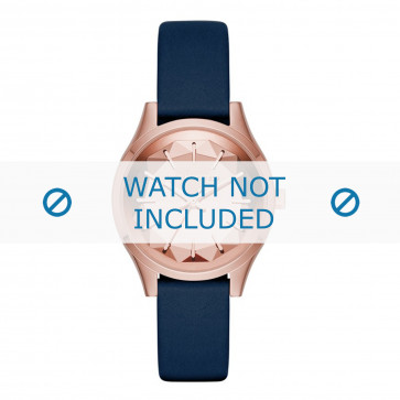 Correa de reloj Karl Lagerfeld KL1632 Cuero Azul 16mm