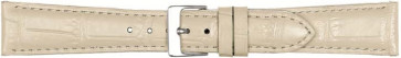 Correa de reloj Poletto 454.19.20 Cuero Marfil 20mm