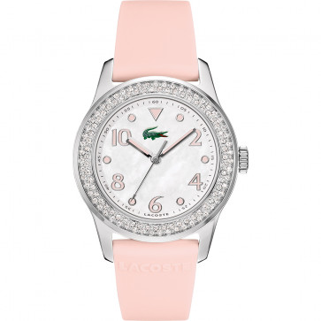 Lacoste correa de reloj 2000663 / LC-11-3-14-2255S Caucho Osa 20mm