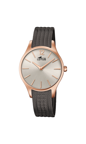 Correa de reloj Lotus 18751 Milanesa Negro