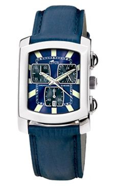Correa de reloj Lotus 15276.3 Cuero Azul