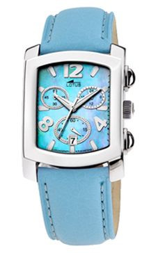 Correa de reloj Lotus 15276/A Cuero Azul
