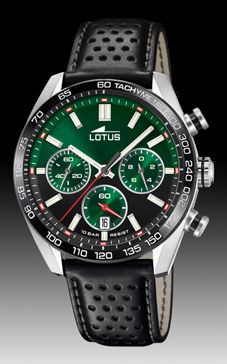 Correa de reloj Lotus 18915/3 Cuero Negro